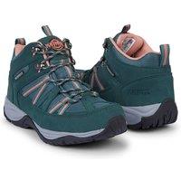 Northwest Territory Women's Brock Leather Waterproof Walking Boots in Turquoise | Size: 5