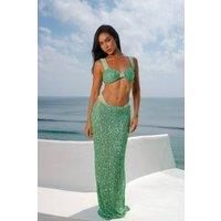 Moda Minx Women's Mint Jenny Maxi Skirt | Size: S/M