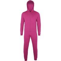 Colortone Comfy Co Plain All In One Onesie in Pink | Size: 7-8 Years