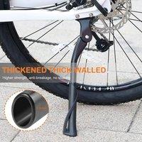 FLAVORA Adjustable Bike Kickstand Bike Stand Bicycle Kick Stand in Black | Size: 0-12 m