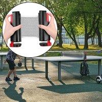 SPETLEK Black Retractable Table Tennis Net Ping Pong Games Replacement | Size: 0-3 m
