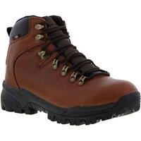 Johnscliffe Men's Canyon Leather Superlight Hiking Boots in Light Brown | Size: 11