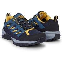 Northwest Territory Men's Ranger Leather Waterproof Walking Shoes in Navy | Size: 9
