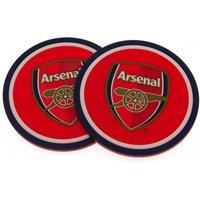 Arsenal FC Coaster Set Pack of 2 in Red