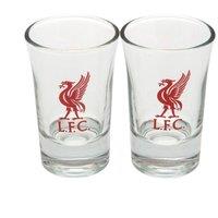 Liverpool F.C. Liverpool FC Shot Glass Set Pack of 2 in Clear