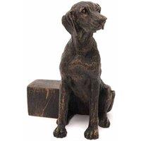 Jardinopia Weimaraner Plant Pot Feet - Set of 3 in Bronze
