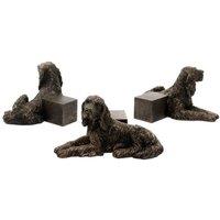 Jardinopia Irish Setter Plant Pot Feet - Set of 3 - L5 x W5.5 x H12.5 cm in Bronze