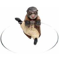 Jardinopia Full Colour Mole Plant Pot Buddy - L11 x W7.5 x H5.5 cm in Brown