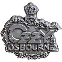 Ozzy Osbourne Crest Badge in Silver