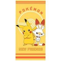 Pokemon New Friends Cotton Bath Towel in Yellow