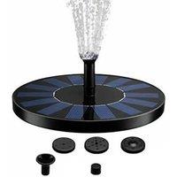 KORVIXA MINI Solar Panel Powered Floating Pump in Black | Size: 100 cm