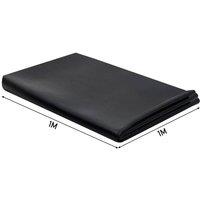 SPETLEK 1x1m EPDM Rubber Roofing Membrane Offcut Shed Flat Roof Cover in Black