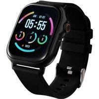 FLAVORA Black Smart Watch Men Women Fitness | Size: 0.6m2