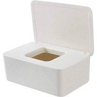 FLAVORA White Wet Wipes Dispenser Box | Size: 500mm