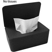 FLAVORA Black Wet Wipes Dispenser Box | Size: 500mm
