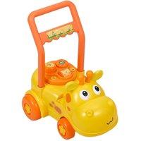 Living and Home Giraffe Design Baby Push Walker with Activity Centre in Yellow
