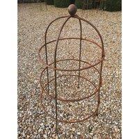 Poppyforge Chelsea Range (Large) Cloche Plant Support - L54.6 x W54.6 x H95.3 cm in Copper | Size: Large