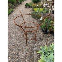 Poppyforge Chelsea Range (Large) Peony Plant Support - L54.6 x W54.6 x H71.1 cm in Copper | Size: Large