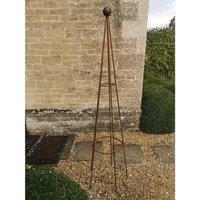 Poppyforge Chelsea Range 6 Feet Hampton Obelisk - L50.8 x W50.8 x H189.2 cm in Copper