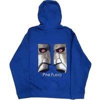 Pink Floyd Metal Heads Close Up Hoodie in Blue | Size: Large