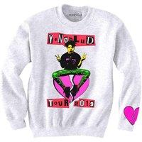 Yungblud Tour 2019 Back Print Sweatshirt in White | Size: Small