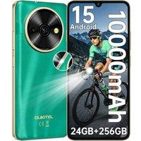 OUKITEL C59 Pro Smartphone 8GB+256GB, 10000mAh Battery, 6.88 HD+, 13MP Camera in Green