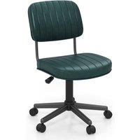 Kelvenix Ergonomic Leisure Chair PU Leather in Green | Size: 0.6m2