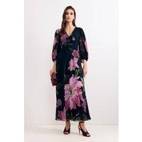 Phase Eight Women's Petite Betty Maxi in Dark Navy | Size: 10