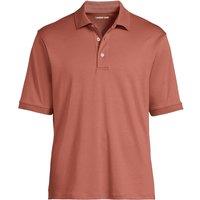 Lands' End Men's Supima Polo Shirt, Traditional Fit in Terracotta | Size: XL