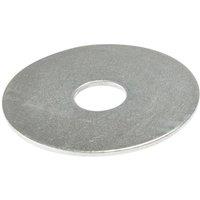 Forgefix Flat Mudguard Washers Zp M12 X 50Mm Bag 10 in Silver
