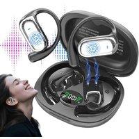 NESTLUNE AI Translator Earbuds With 198 Languages Real Time Noise in Black