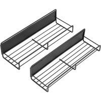PAWNORA 2X Magnetic Spice Rack in Black