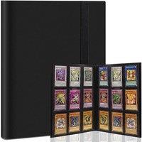 FLAVORA Trading Card Binder Album Folder in Black | Size: 0.6m2