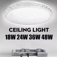 NESTLUNE 24W ROUND LED CEILING LIGHT PANEL DOWN LIGHTS in White