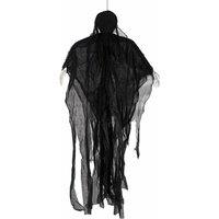 Yezi Halloween Decorations Grim Reaper 130cm Black Polyester Foam