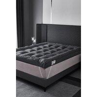 Ezysleep Grey 4 Inch Thick Super Soft Mattress Topper | Size: Super King