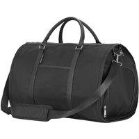 Gino Ferrari Ticino Black 42.8L Garment Duffle Bag & Suit Carrier Weekend Holdall