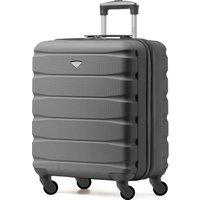 Flight Knight 56x45x25cm EasyJet (Paid), BA & Jet2 Large Hard Cabin Carryon Suitcase in Charcoal