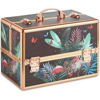 NESTLUNE Make Up Vanity Case Makeup Box, Spacious Storage & Removable