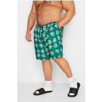 BadRhino Men's Swim Shorts in Green | Size: XL