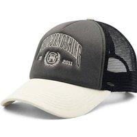 Good For Nothing Men's Washed Effect Mesh Trucker Cap in Grey