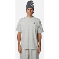 Good For Nothing Men's Relaxed Monogram Tee in Grey | Size: Medium