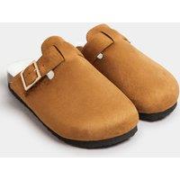 Long Tall Sally Women's Lined Clogs In Standard Fit in Tan | Size: 9