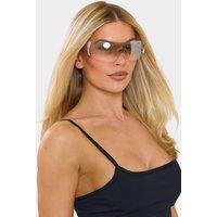 EGO Women's Clear Lense Sunglasses in Terracotta