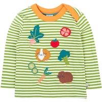 Frugi Orion Applique Top in Green | Size: 4-5 Years