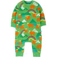 Frugi Boy's Kenwyn Romper in Green | Size: 18-24 m