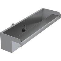 Garden Sanctuary 40cm Back Entry Stainless Steel Water Blade in Silver
