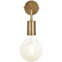 Industville Sleek Edison Wall Light in Bronze