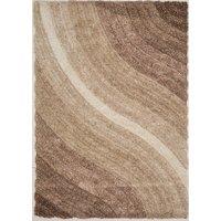 Rugstyle 3D Shaggy Lena Rug in Brown | Size: 160 cm x 230 cm