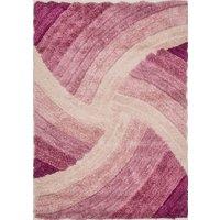 Rugstyle 3D Shaggy Stella Rug in Purple | Size: 160 cm x 230 cm